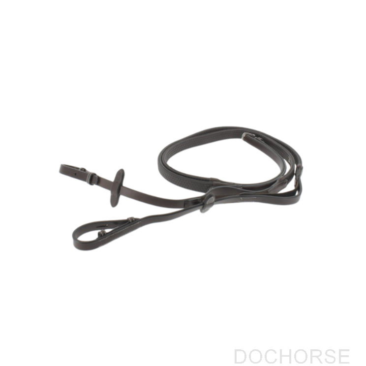 Penelope Rubber Reins Élastique Black