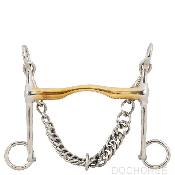 BR Weymouth Curb Bit Soft Contact 14MM