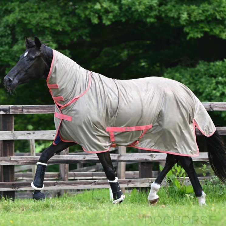 Bucas Fly Rug Freedom + Full Neck Hazelnut