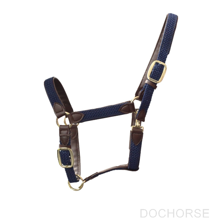 Kentucky Halster Gevlochten Navy