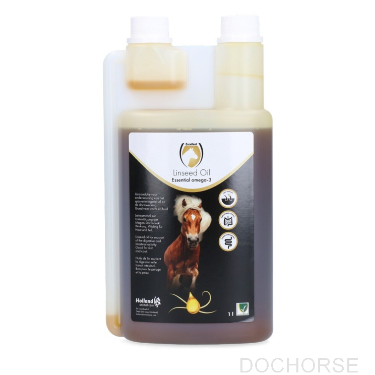 Lijnzaadolie Paard
