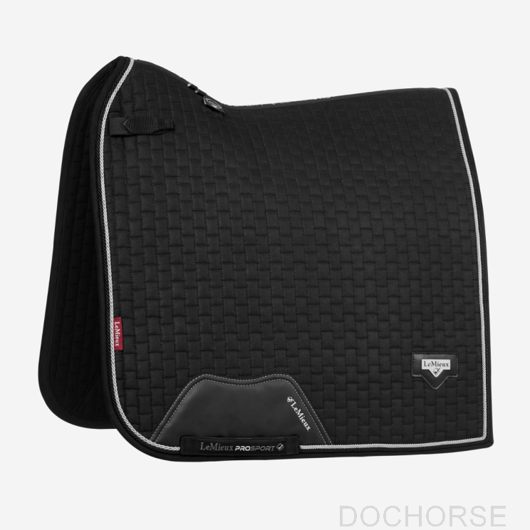 LeMieux Dressage Pad Puissance Suede Black