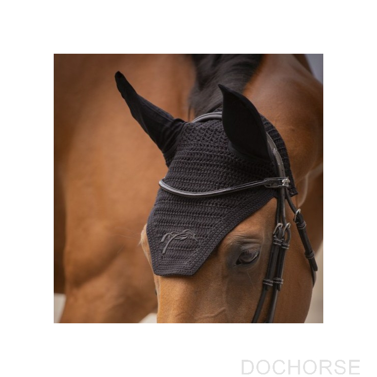 Penelope Fly Veil Cotton Black