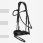 LeMieux Kudos Patent Dressage Bridle Black Full