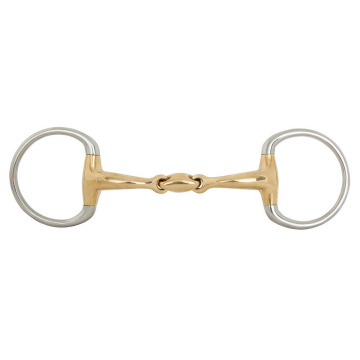 BR Double Jointed Eggbutt Snaffle Soft Contact 16 mm Ø 65 mm 13,5CM TEST VERSION 
