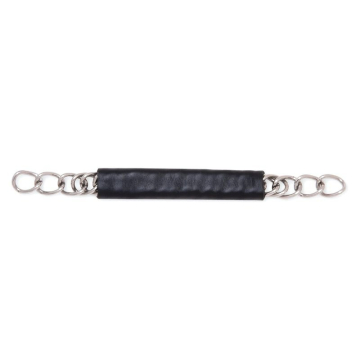 Ekkia Leather Curb Chain