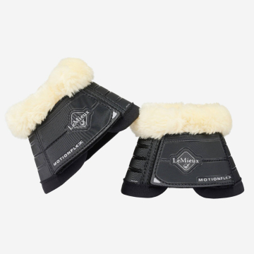 LeMieux Motionflex Bell Boots with Fleece Edge 
