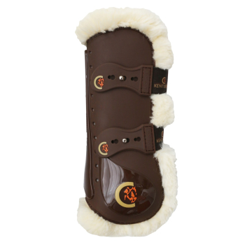 Kentucky sheepskin tendon boots elastic