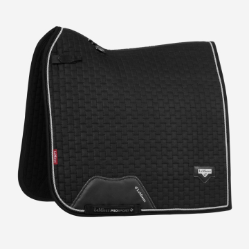 LeMieux Dressage Pad Puissance Suede Black