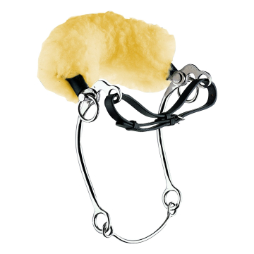 Sprenger kombi-hackamore hard rubber noseband
