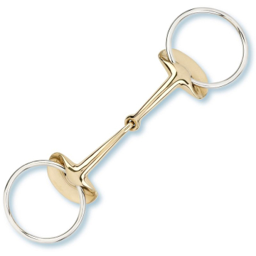Stübben Golden Wings Snaffle bit single jointed