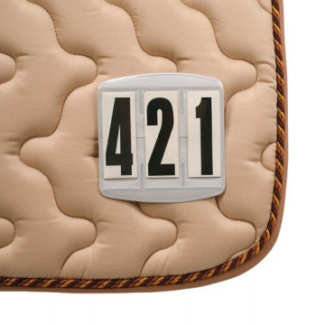 Equithème Competition Numbers Saddle